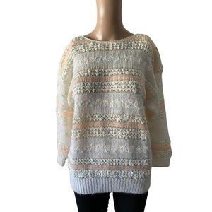 Vintage Shannan off white size S sweater